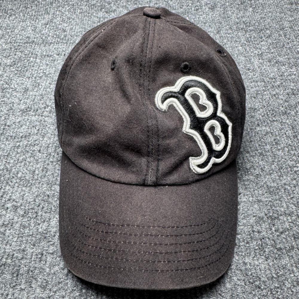Boston Red Sox Fan Favorite Hat Womens OSFM‎ Black MLB Baseball Cap Dad Hat